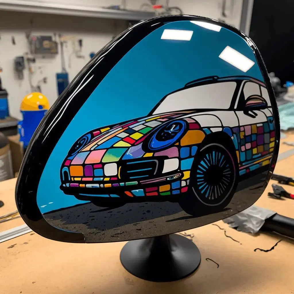 Replacing the Side View Mirror Glass on a Porsche Macan 2019 in 1 Minute - AutoWin