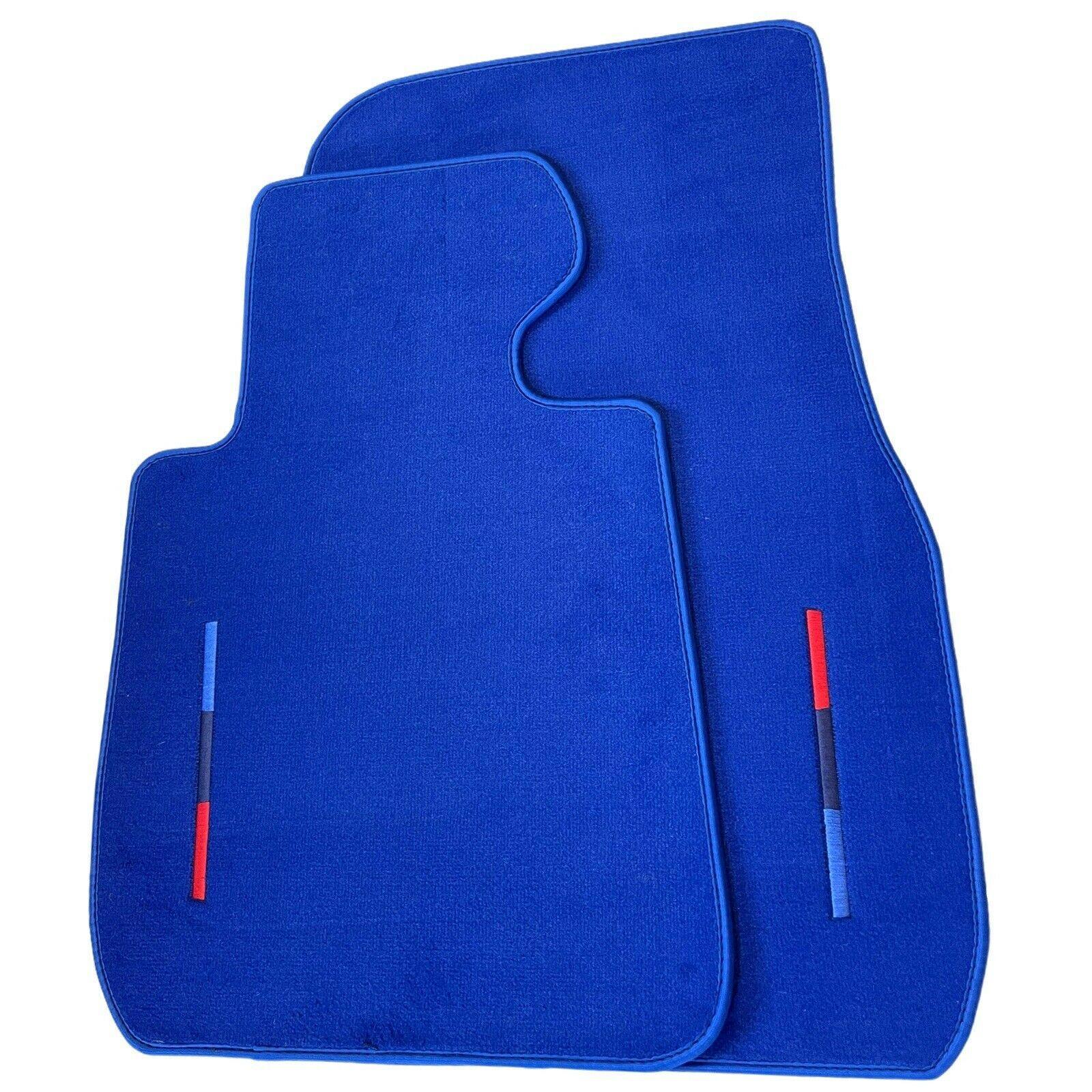 Blue Floor Mats For BMW Z4 Series E86 Coupe (2003-2008) With M Package - AutoWin