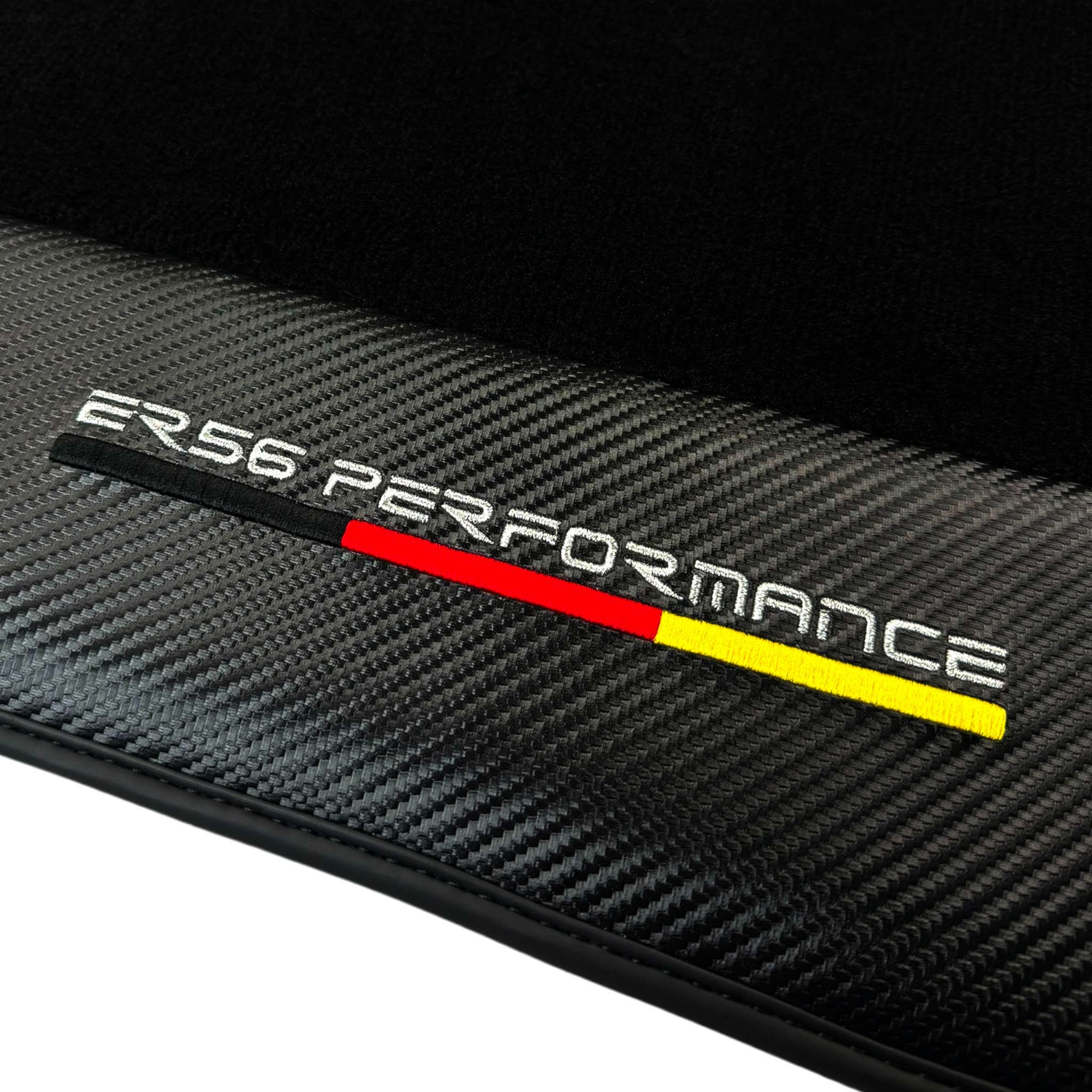 Black Floor Mats for Audi A3 - Convertible (2008-2013) | ER56 Performance