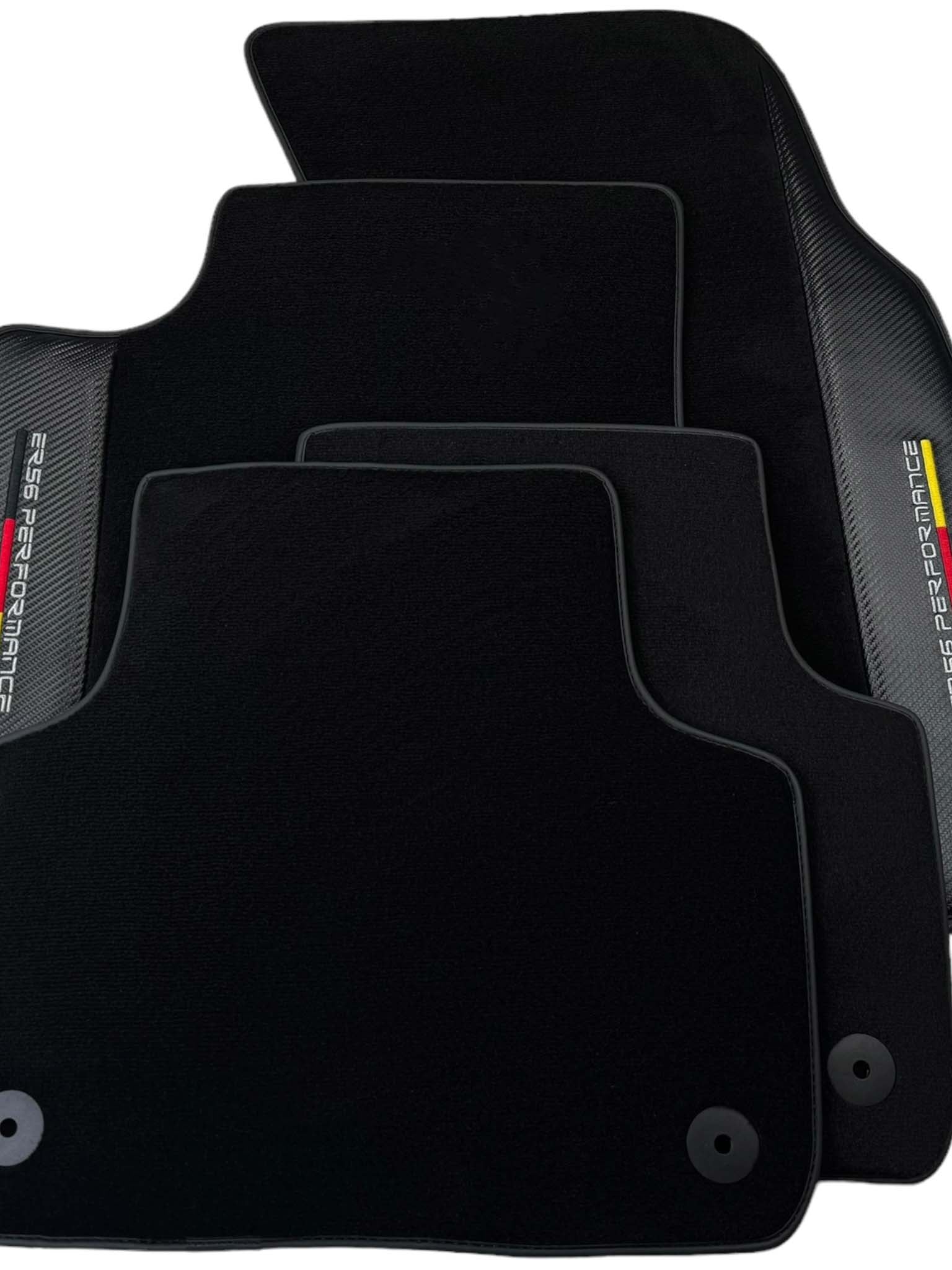 Black Floor Mats for AudiQ3 F3 Sportback (2018-2024) | ER56 Performance