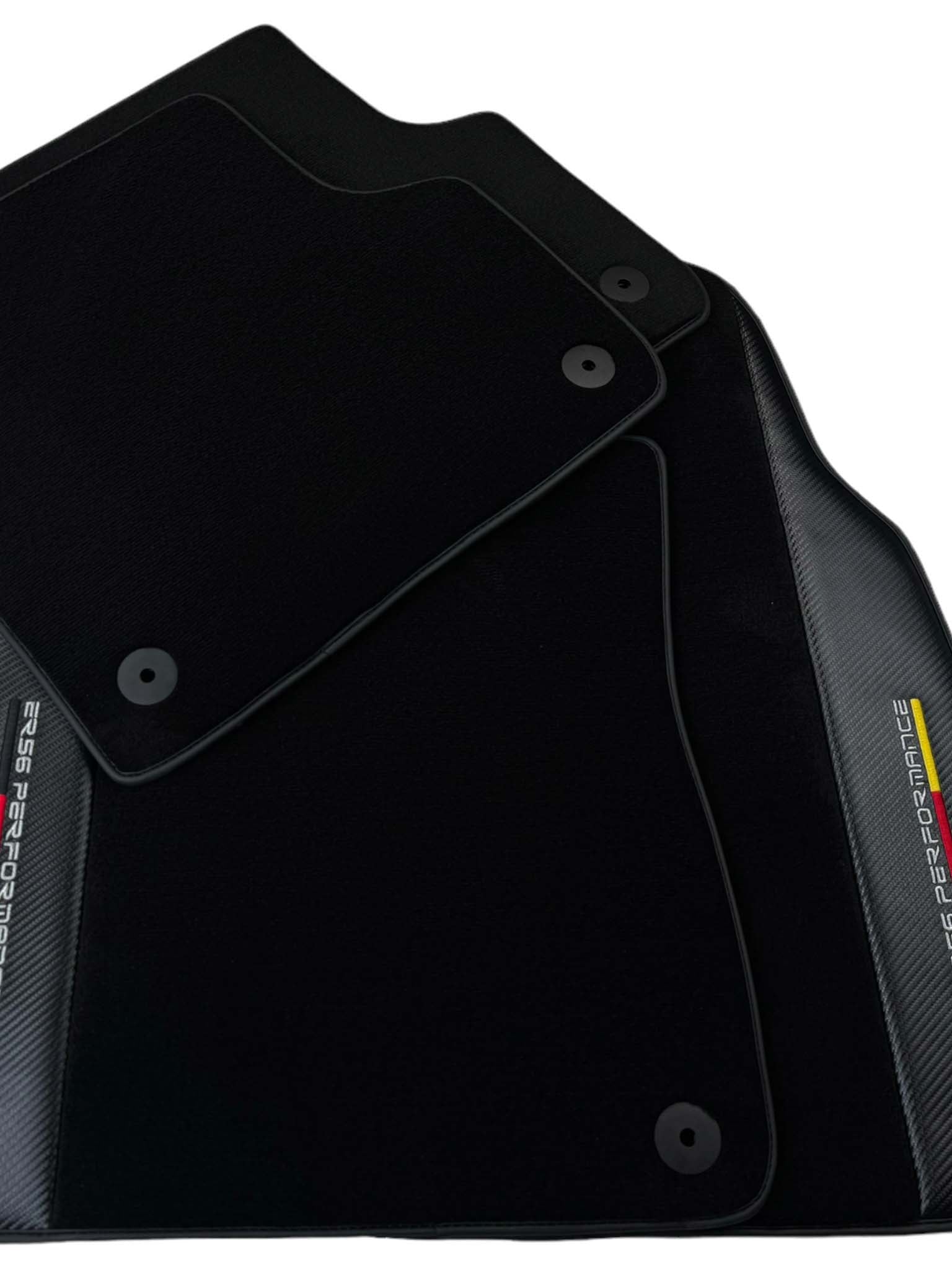 Black Floor Mats for AudiQ3 F3 Sportback (2018-2024) | ER56 Performance