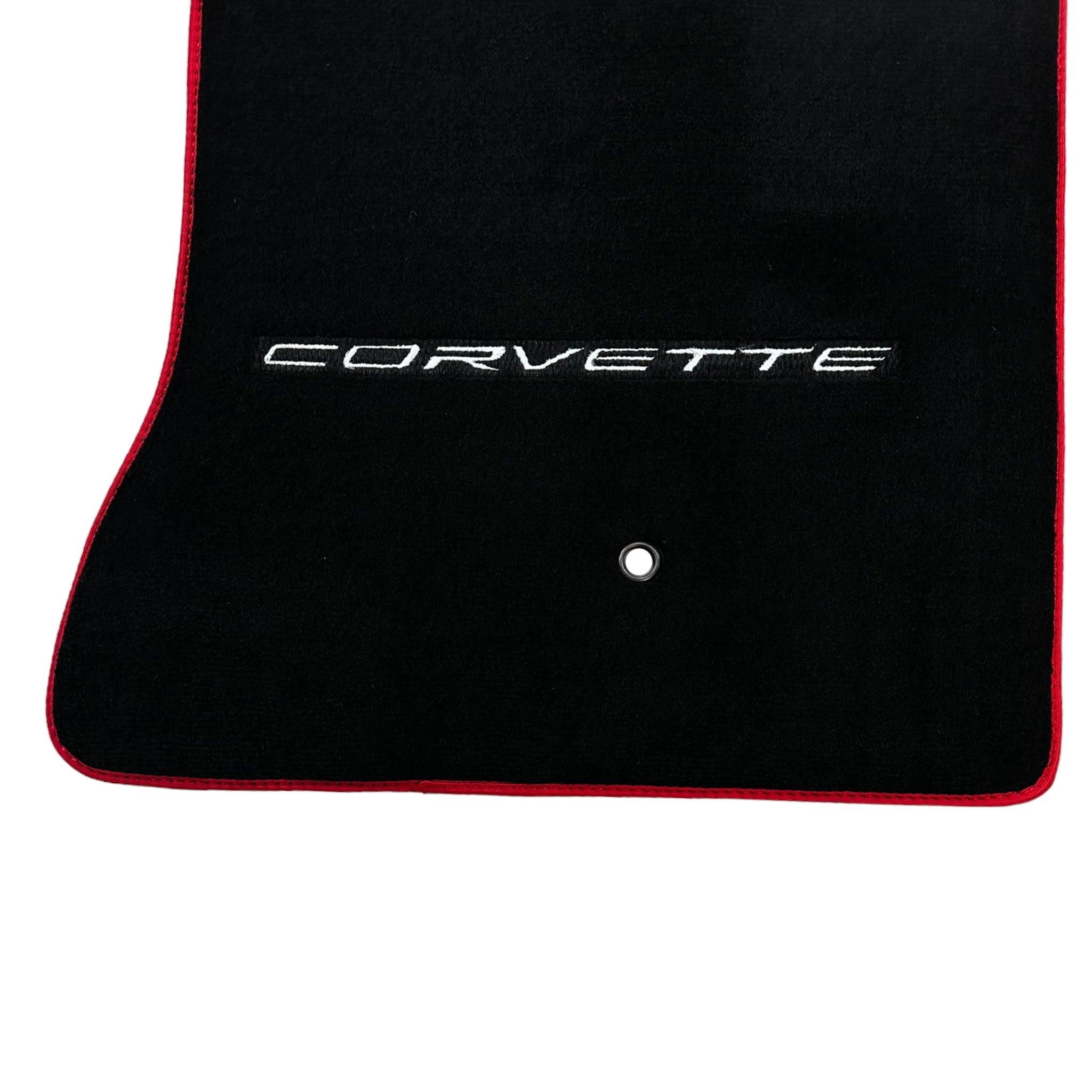Black Floor Mats For Chevrolet Corvette C6 (2005-2013)