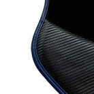 Black Floor Mats for Ferrari 812 GTS (2019-2023) with Carbon Leather