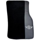 Black Floor Mats for Mini Clubman F54 (2015-2019) | Gray Trim