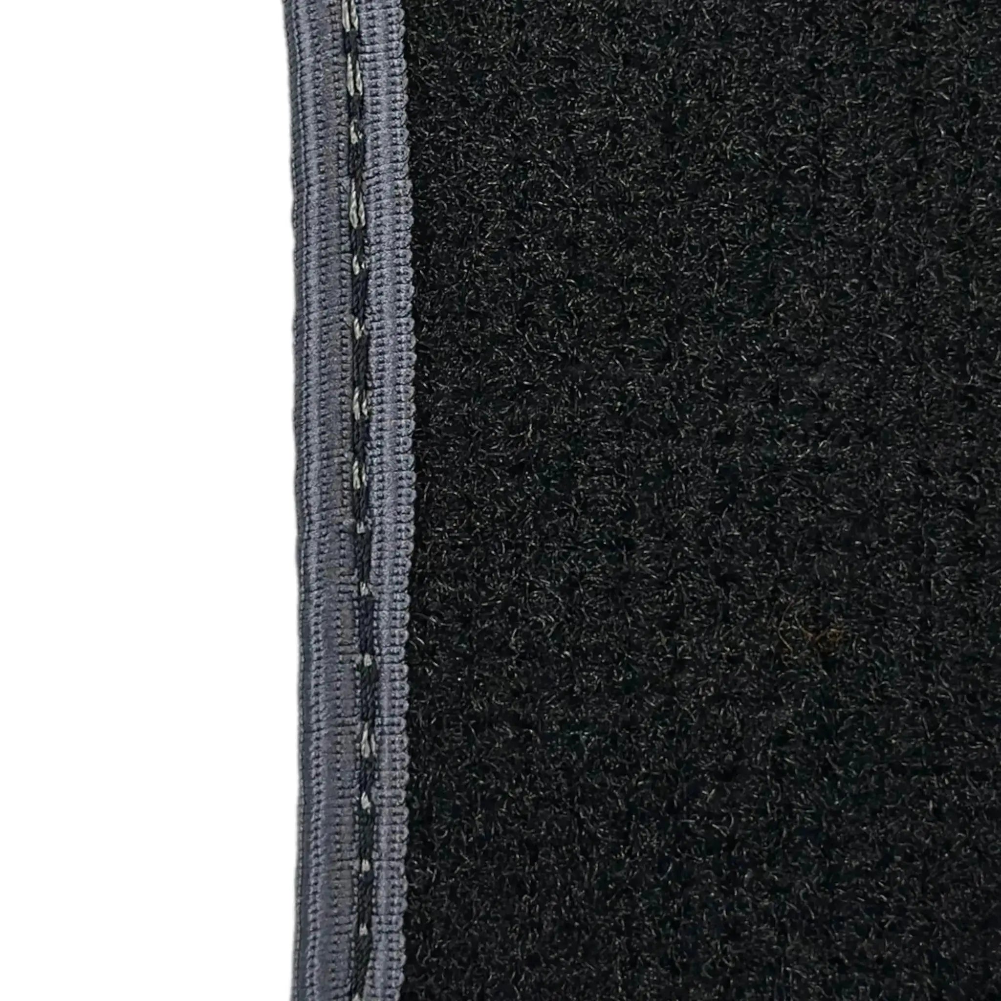 Black Floor Mats for Mini Clubman F54 (2015-2019) | Gray Trim