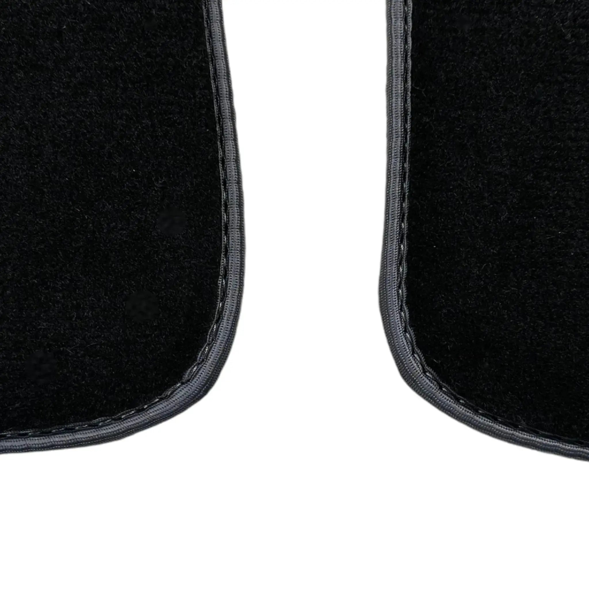 Black Floor Mats for Mini Countryman F60 Hybrid (2020-2023) with Gray Trim