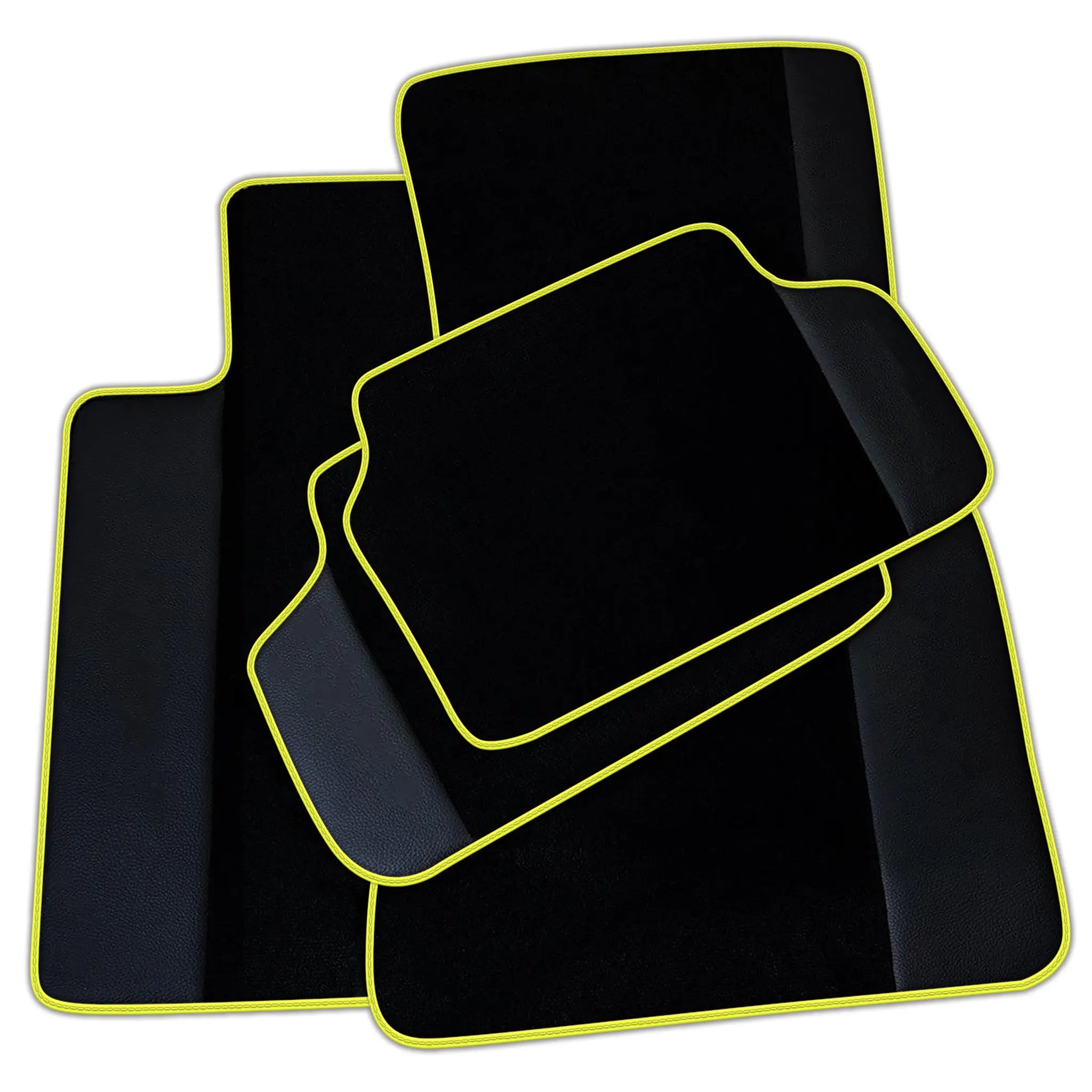 Customizable Black Mats For BMW 2 Series F23 Convertible With Leather