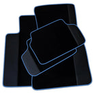 Customizable Black Mats Mats For BMW 3 Series E46 Coupe With Leather