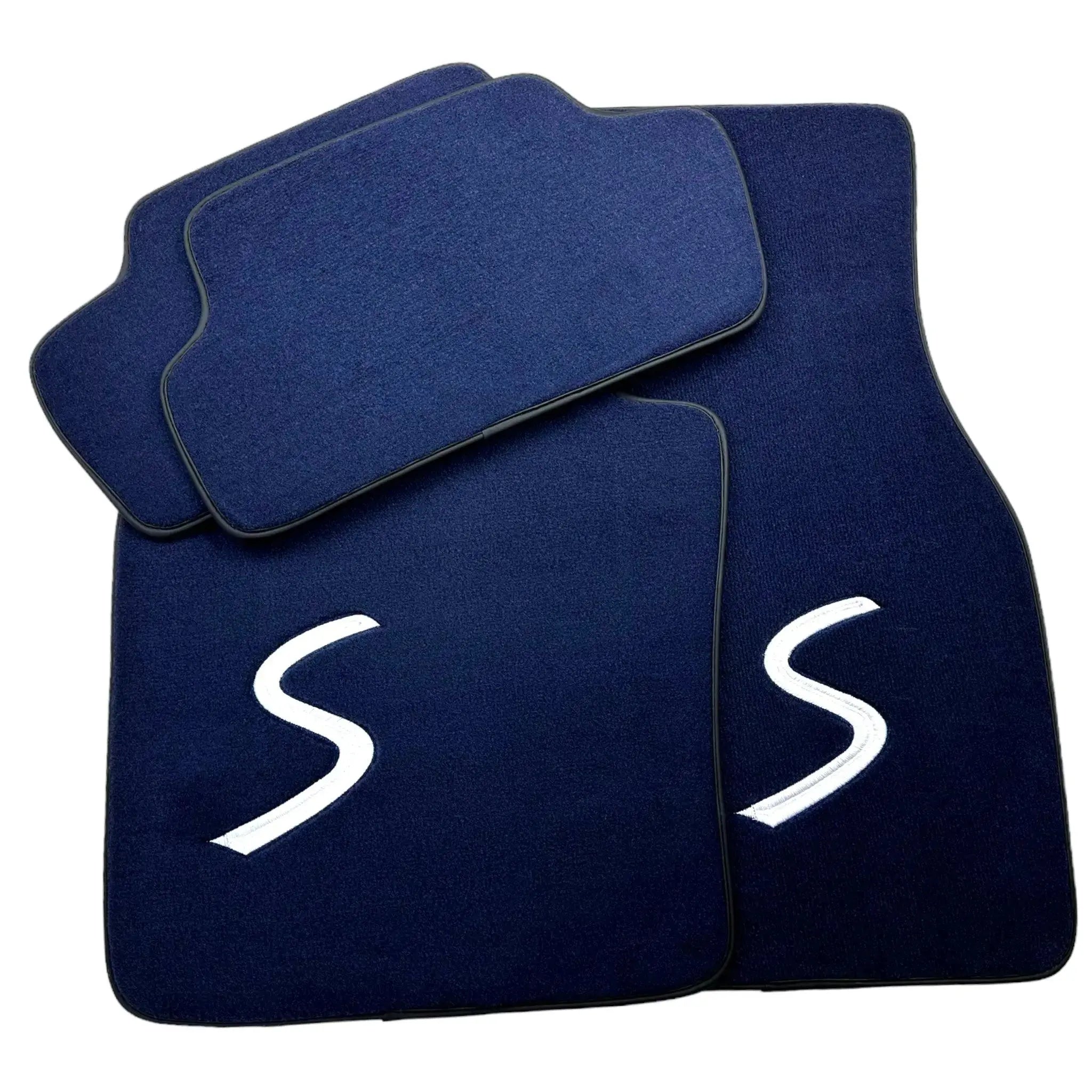 Dark Blue Floor Mats for Mini Clubman F54 (2015-2019)