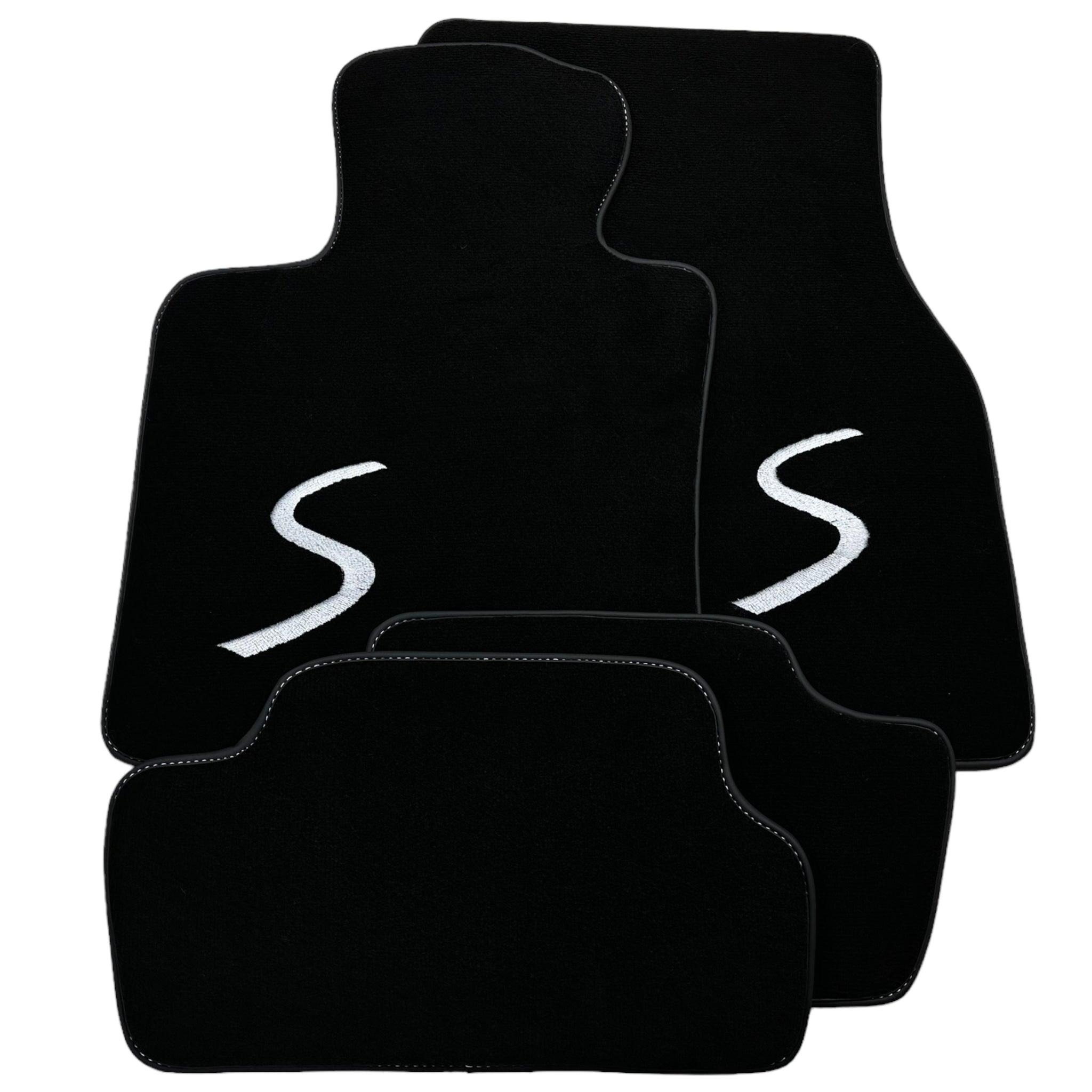 Black Floor Mats for Mini Cooper / One R53 (2001-2007) Cooper S
