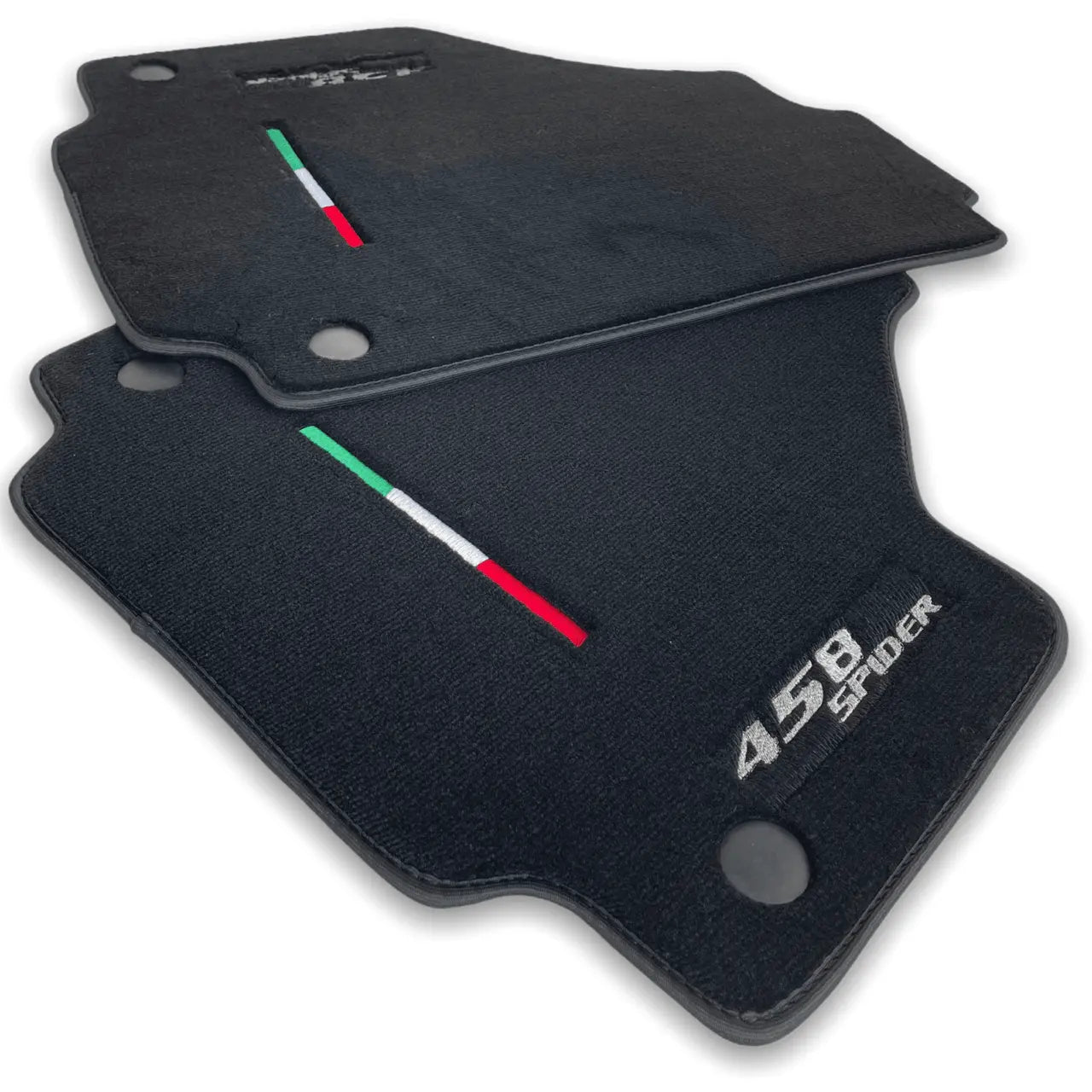 Floor Mats For Ferrari 458 Spider 2012-2015 Autowin Brand Italian Edition - AutoWin