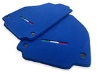 Floor Mats For Ferrari 458 Spider 2012-2015 Blue Autowin Brand Italian Edition - AutoWin