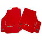 Floor Mats For Ferrari 458 Spider 2012-2015 Red Autowin Brand Italian Edition - AutoWin