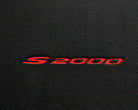 Floor Mats For Honda S2000 1999–2004 Black Tailored With Red S2000 Logo - AutoWin