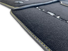 Floor Mats For Lamborghini Urus Black Carpets Yellow Stitching - AutoWin