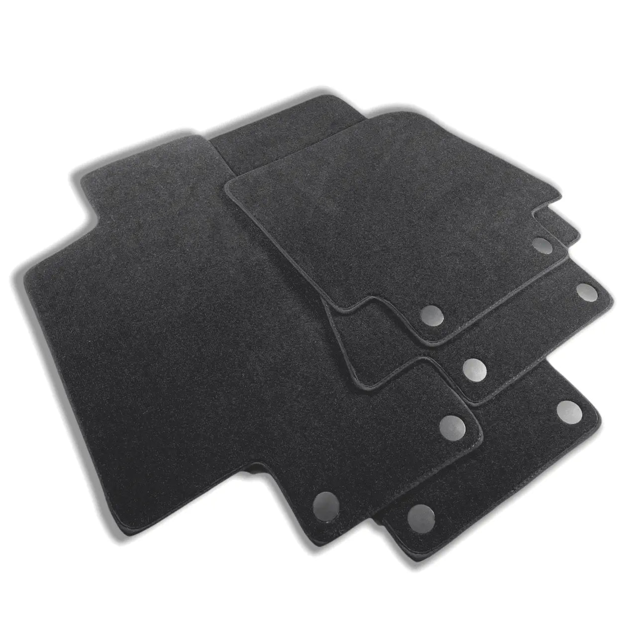 Floor Mats For Maserati GranCabrio MC (2013-2019) Black - AutoWin