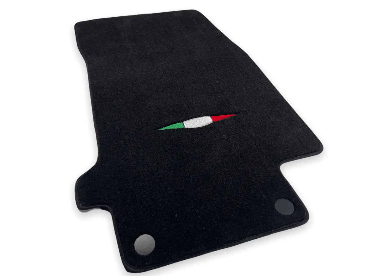 Floor Mats For Maserati GranCabrio MC (2013-2019) Black IT Edition - AutoWin