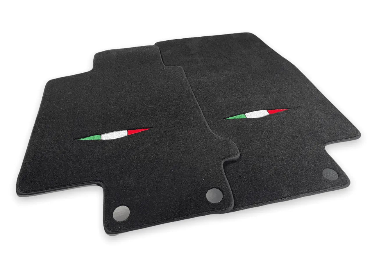 Floor Mats For Maserati GranCabrio MC (2013-2019) Black IT Edition - AutoWin