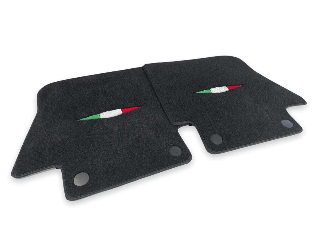 Floor Mats For Maserati GranCabrio MC (2013-2019) Black IT Edition - AutoWin