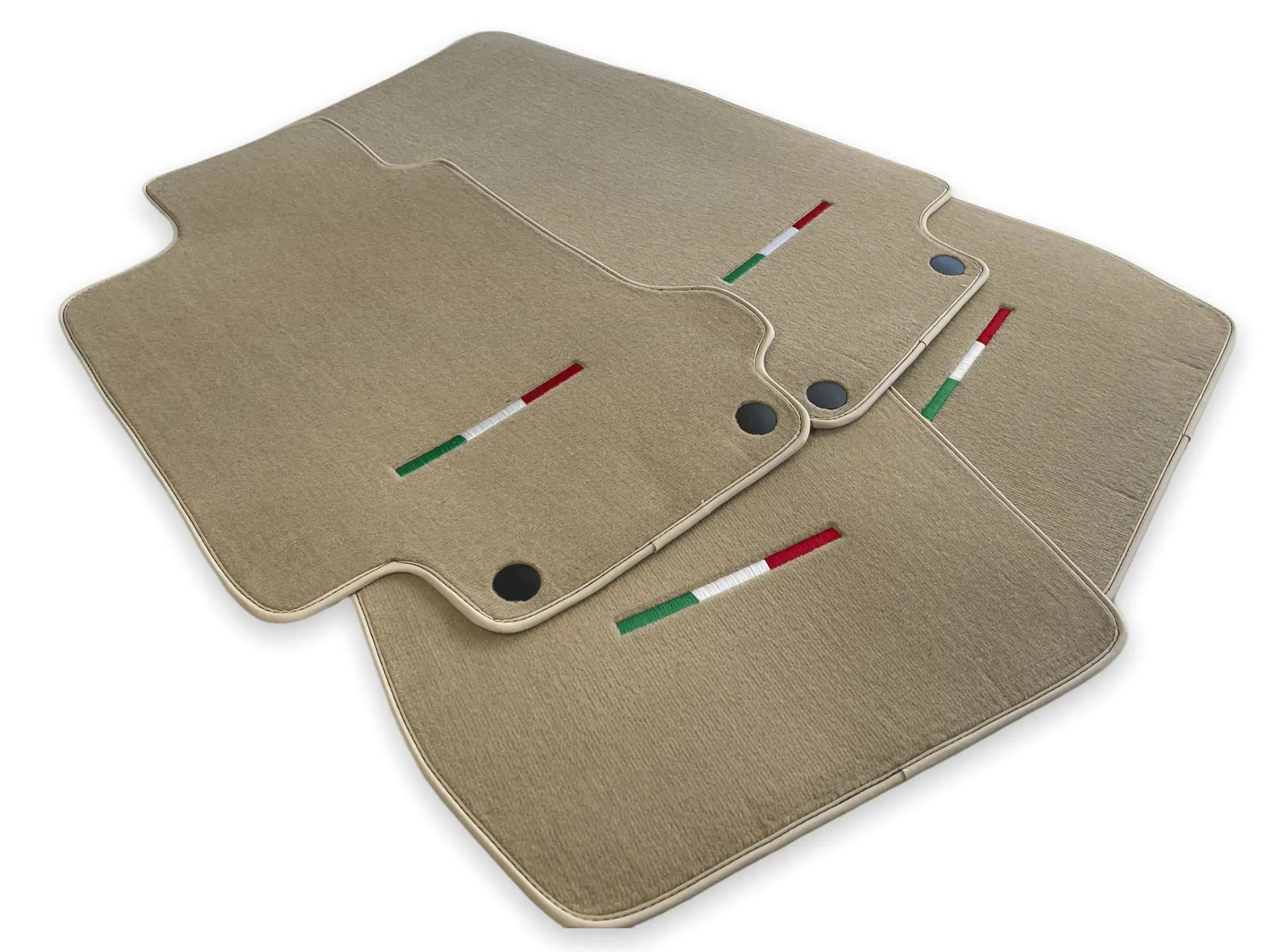 Floor Mats For Maserati GranTurismo MC (2009-2010) Beige IT Edition - AutoWin