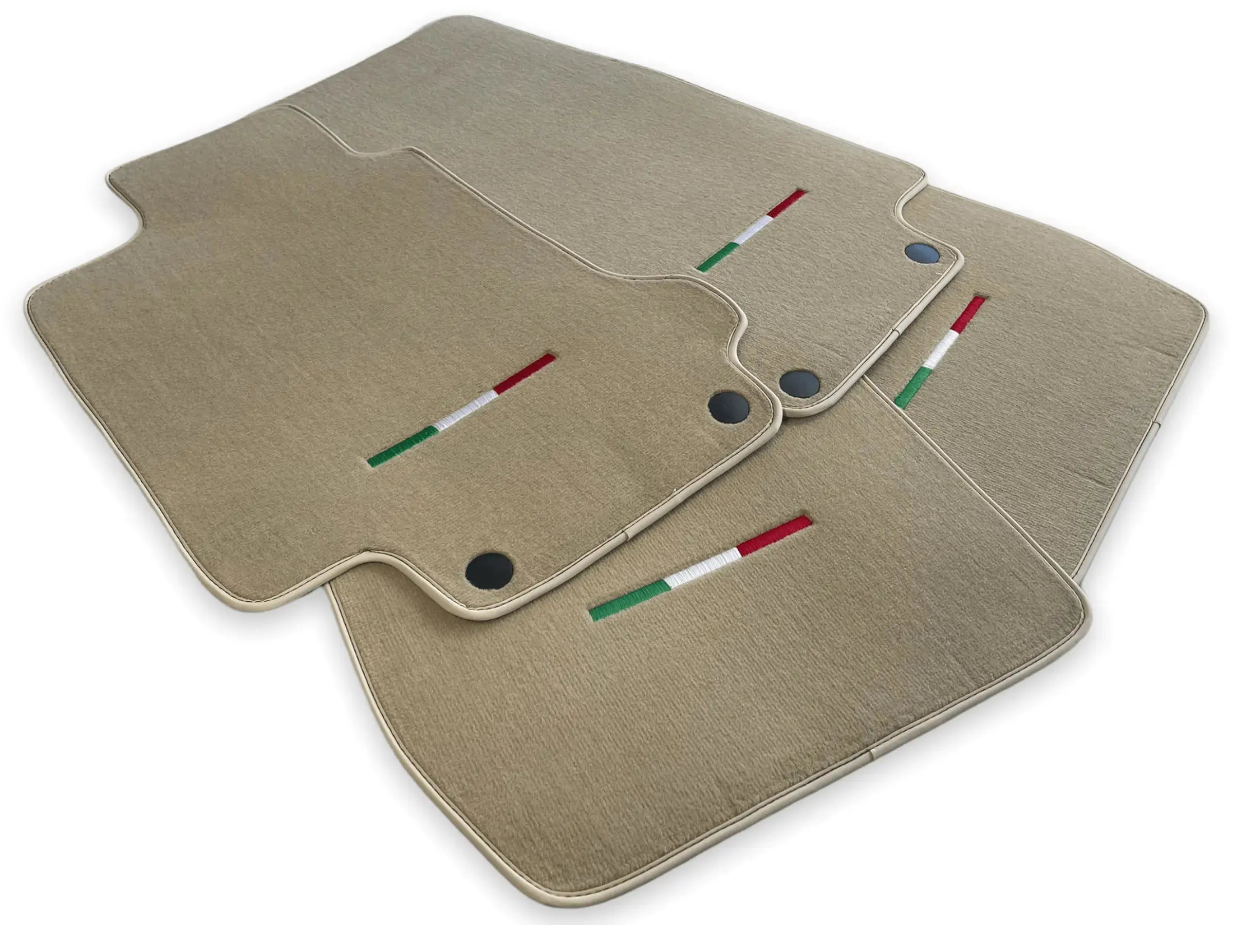 Floor Mats For Maserati GranTurismo MC (2009-2010) Beige IT Edition - AutoWin