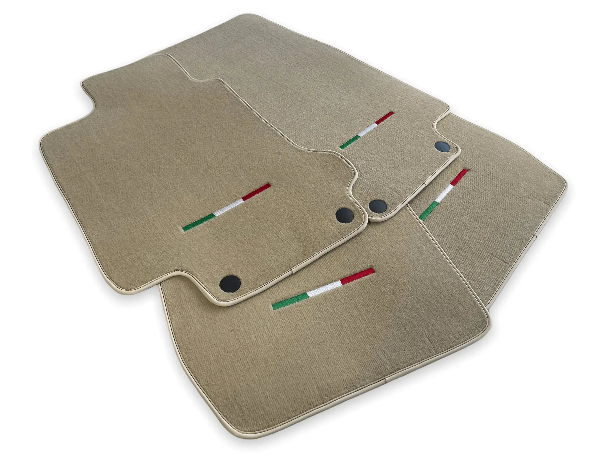 Floor Mats For Maserati GranTurismo MC (2009-2010) Beige IT Edition - AutoWin