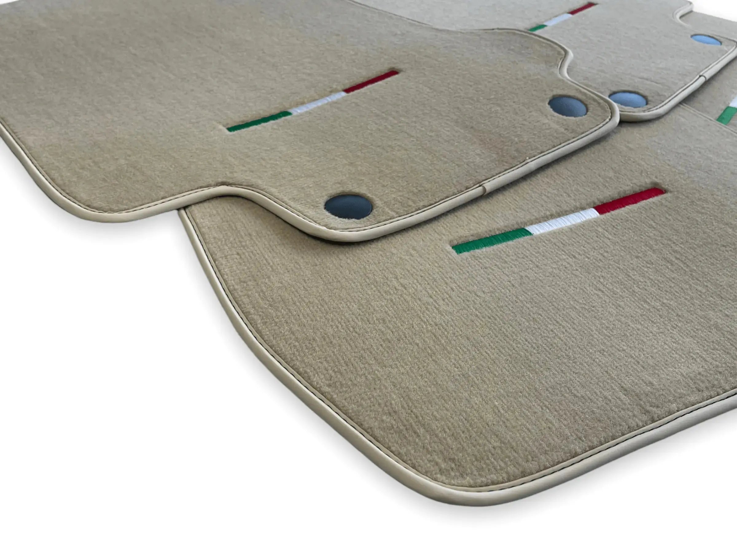 Floor Mats For Maserati GranTurismo MC (2009-2010) Beige IT Edition - AutoWin