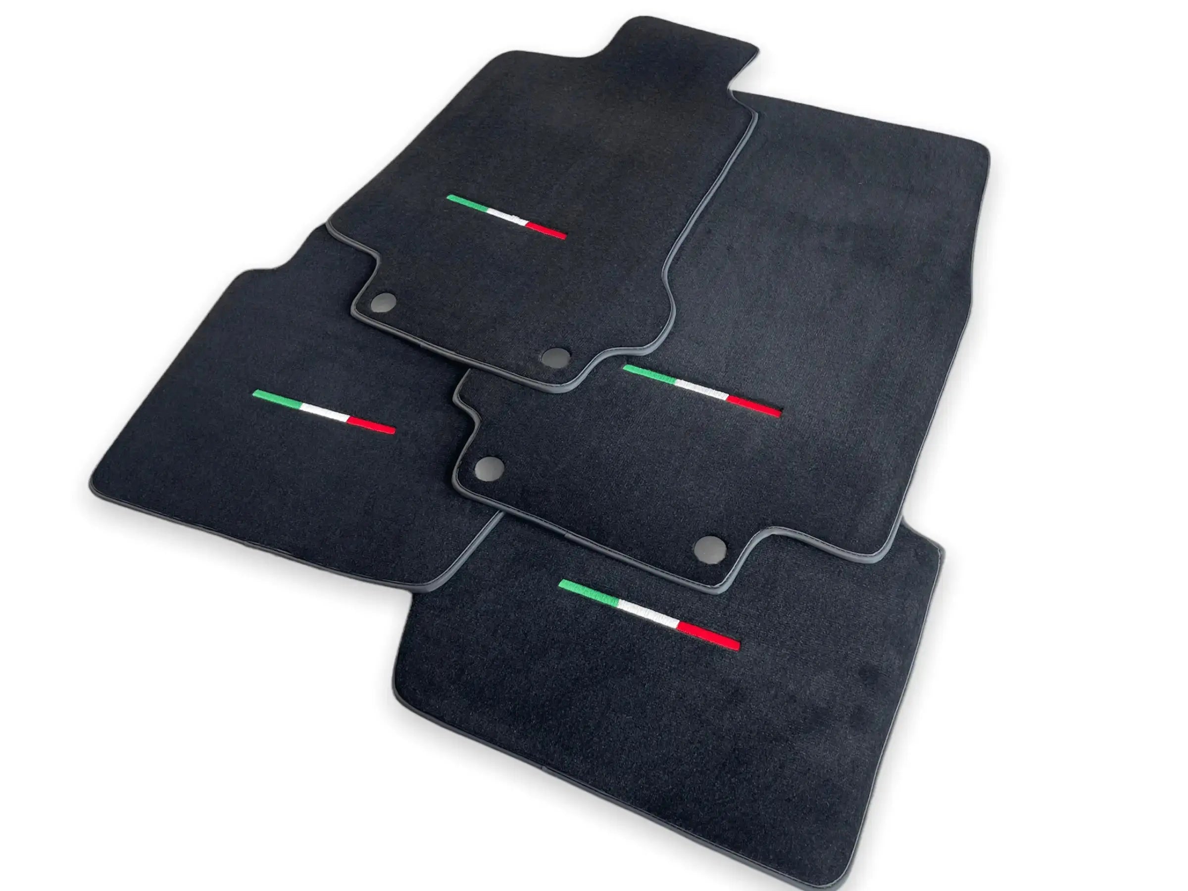 Floor Mats For Maserati GranTurismo MC (2009-2010) Black IT Edition - AutoWin