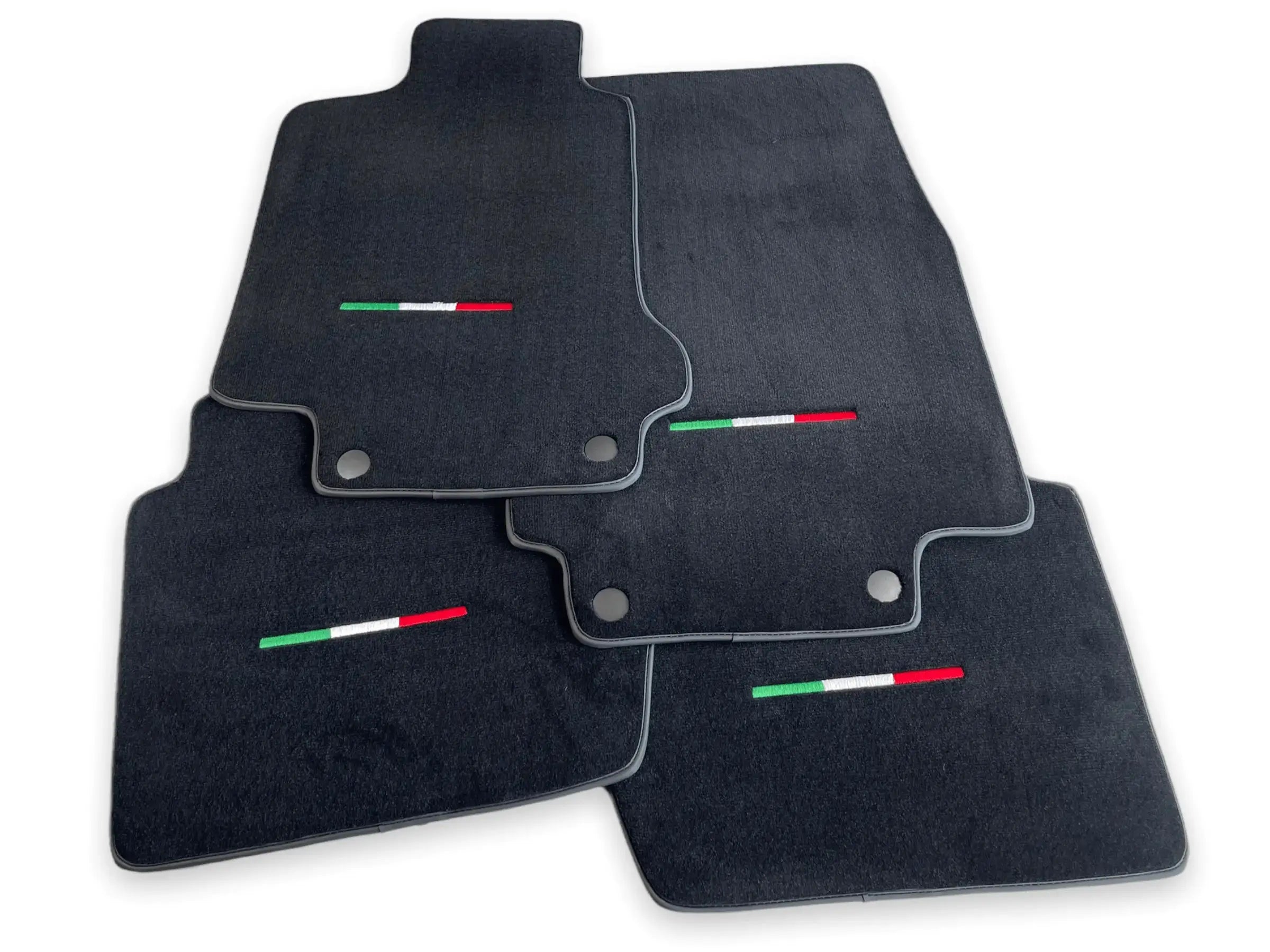 Floor Mats For Maserati GranTurismo MC (2009-2010) Black IT Edition - AutoWin