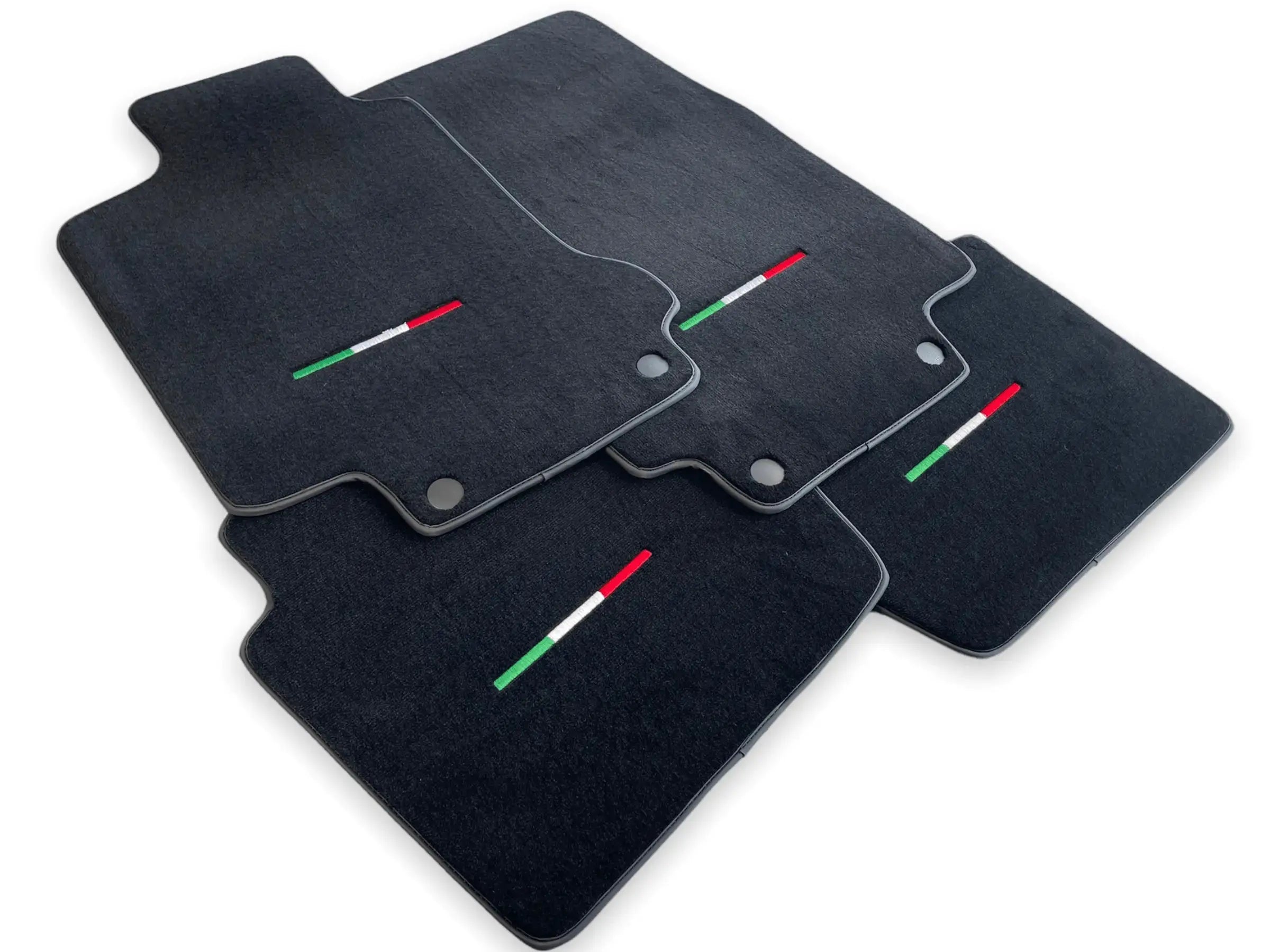 Floor Mats For Maserati GranTurismo MC (2009-2010) Black IT Edition - AutoWin