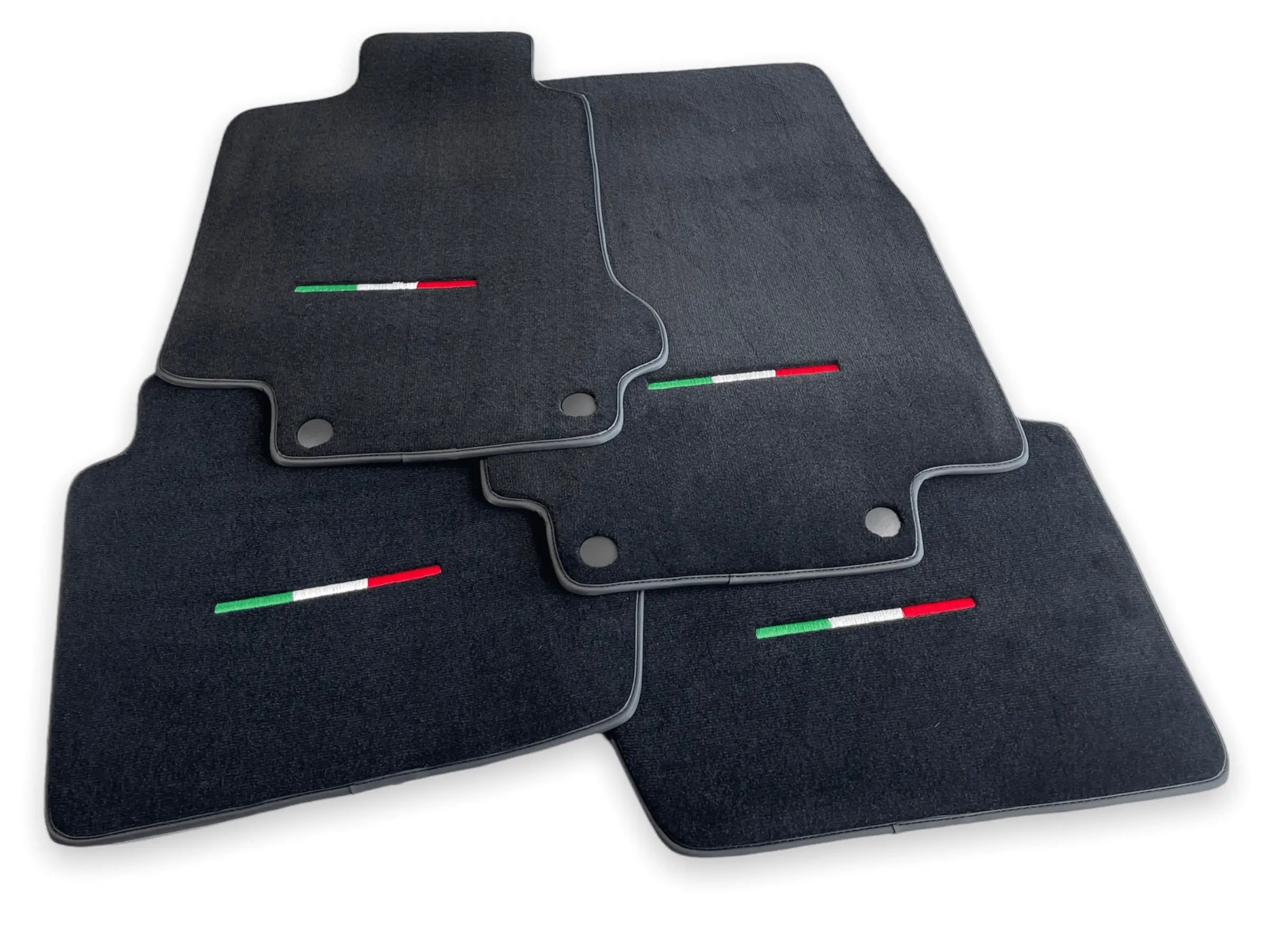 Floor Mats For Maserati GranTurismo MC (2009-2010) Black IT Edition - AutoWin