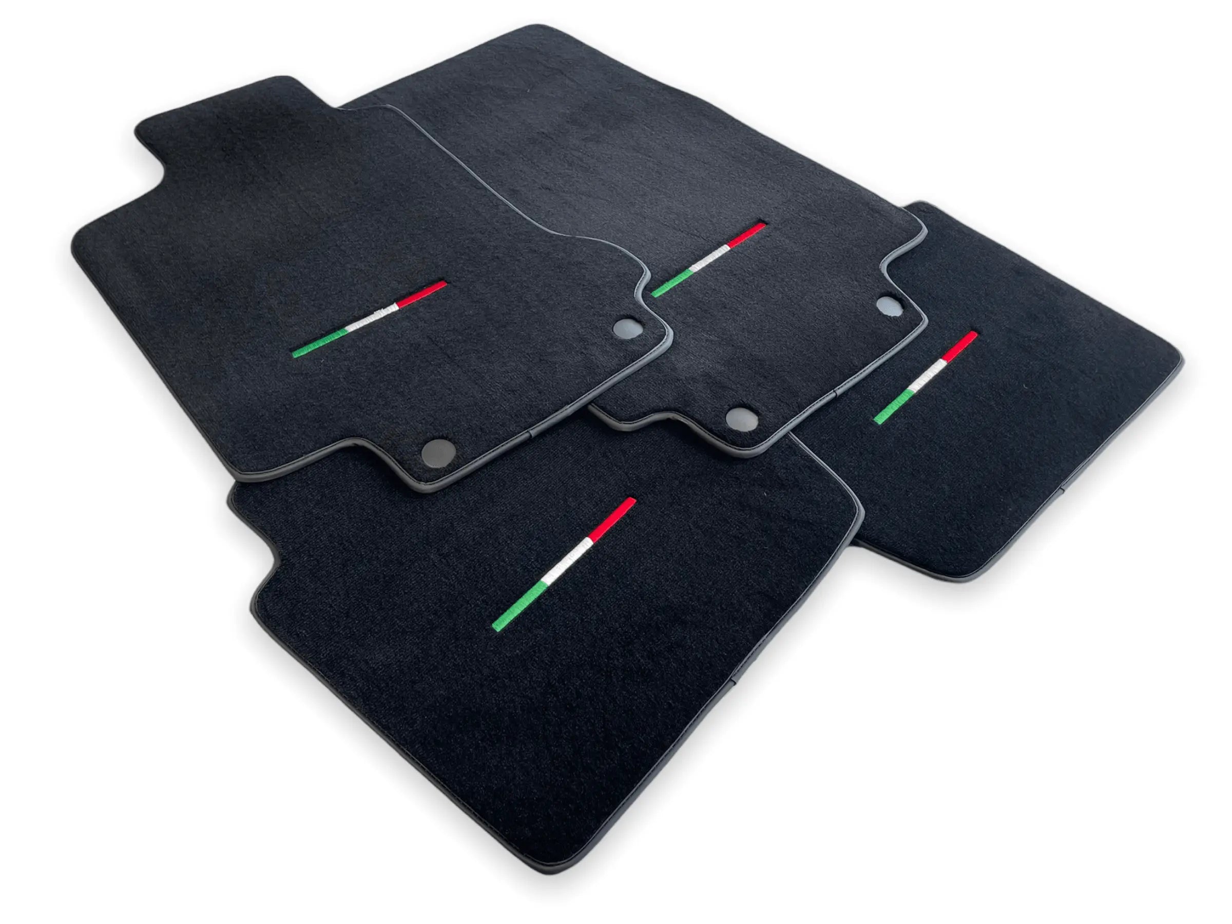 Floor Mats For Maserati GranTurismo MC (2009-2010) Black IT Edition - AutoWin