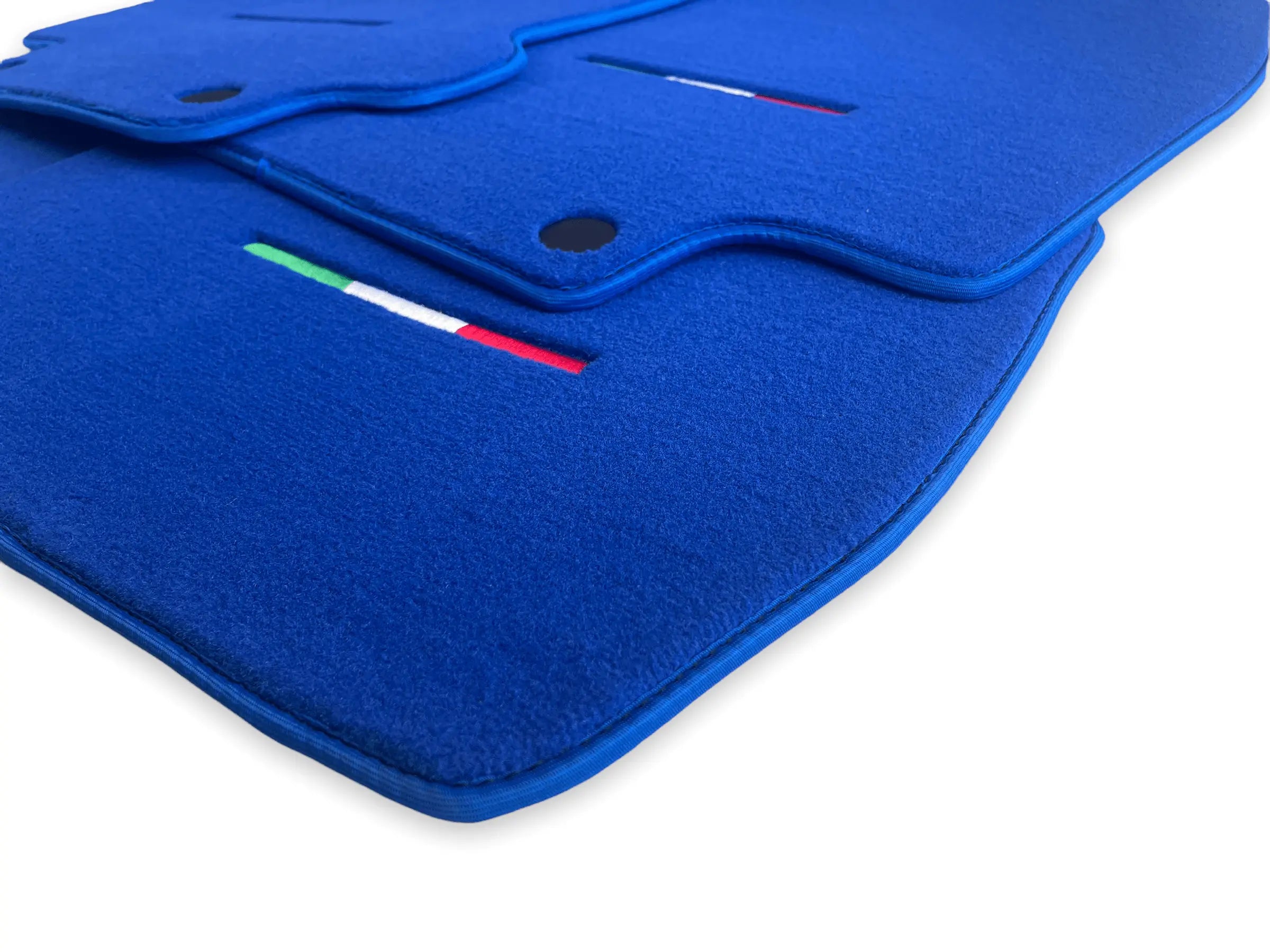 Floor Mats For Maserati GranTurismo MC (2009-2010) Blue IT Edition - AutoWin