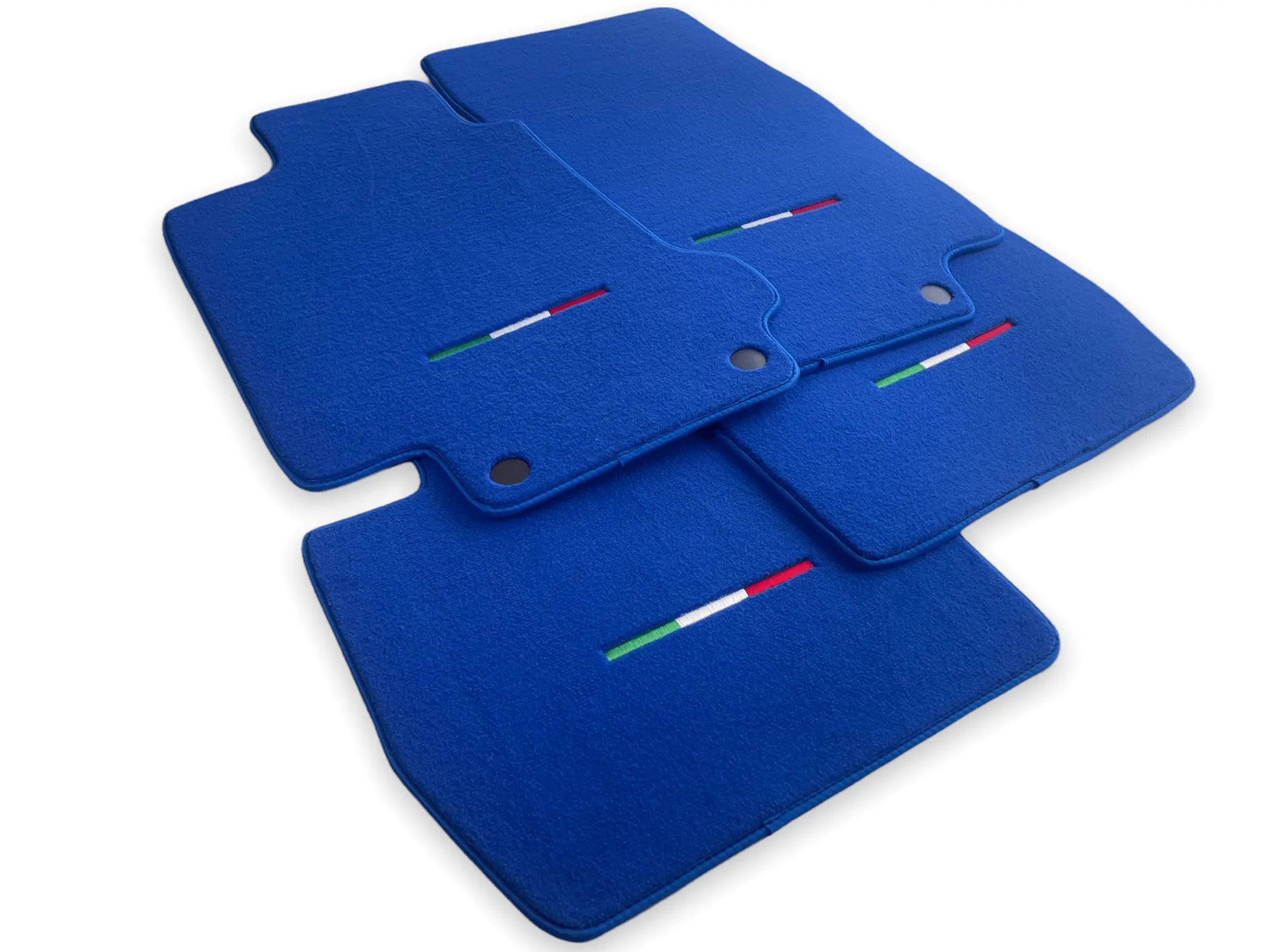 Floor Mats For Maserati GranTurismo S (2008-2012) Blue IT Edition - AutoWin