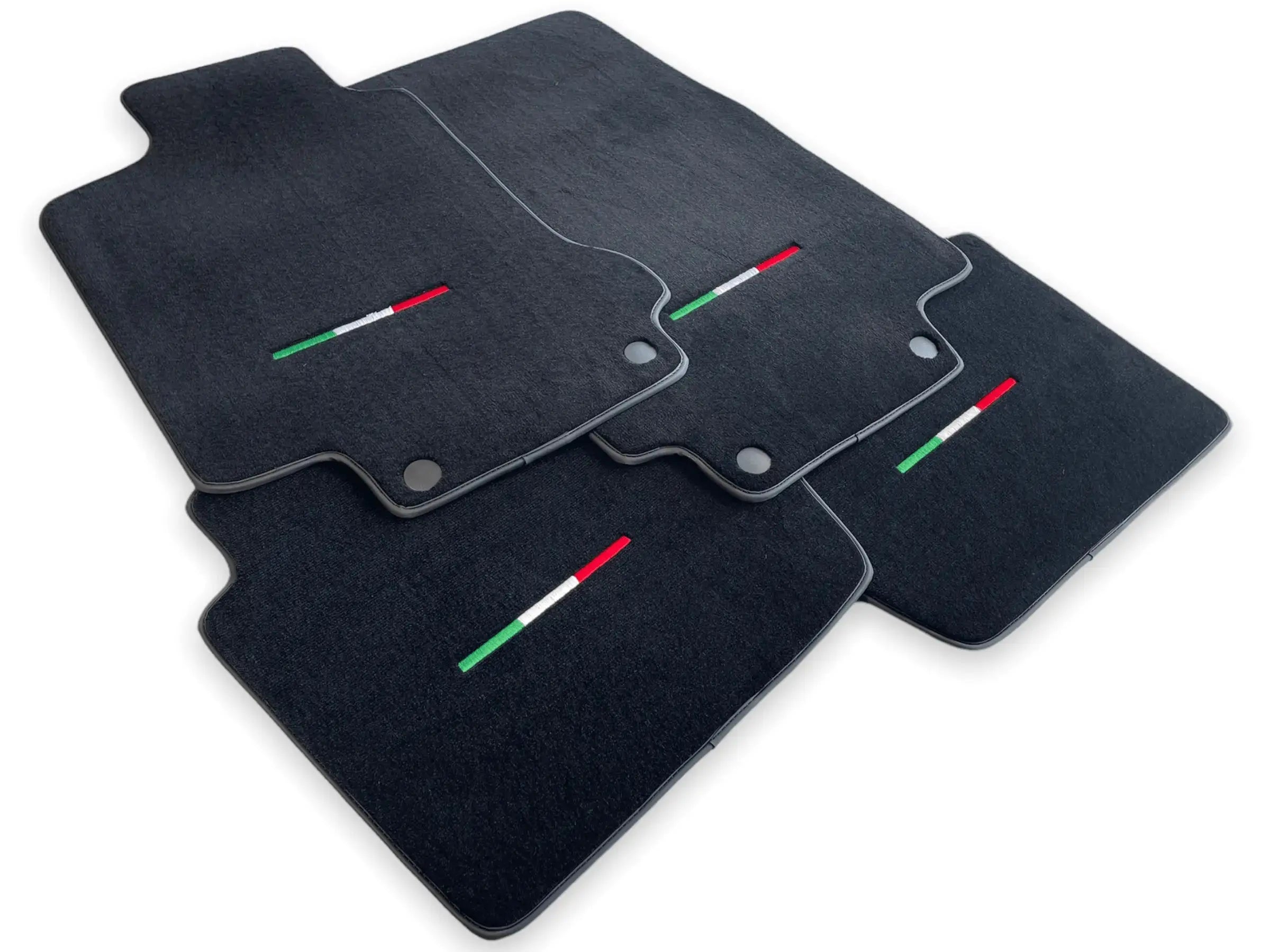 Floor Mats For Maserati GranTurismo Sport (2012-2019) Black IT Edition - AutoWin