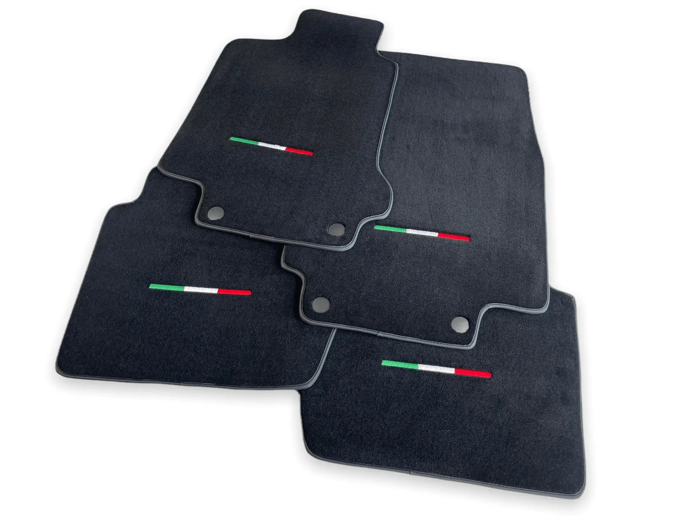 Floor Mats For Maserati GranTurismo Sport (2012-2019) Black IT Edition - AutoWin