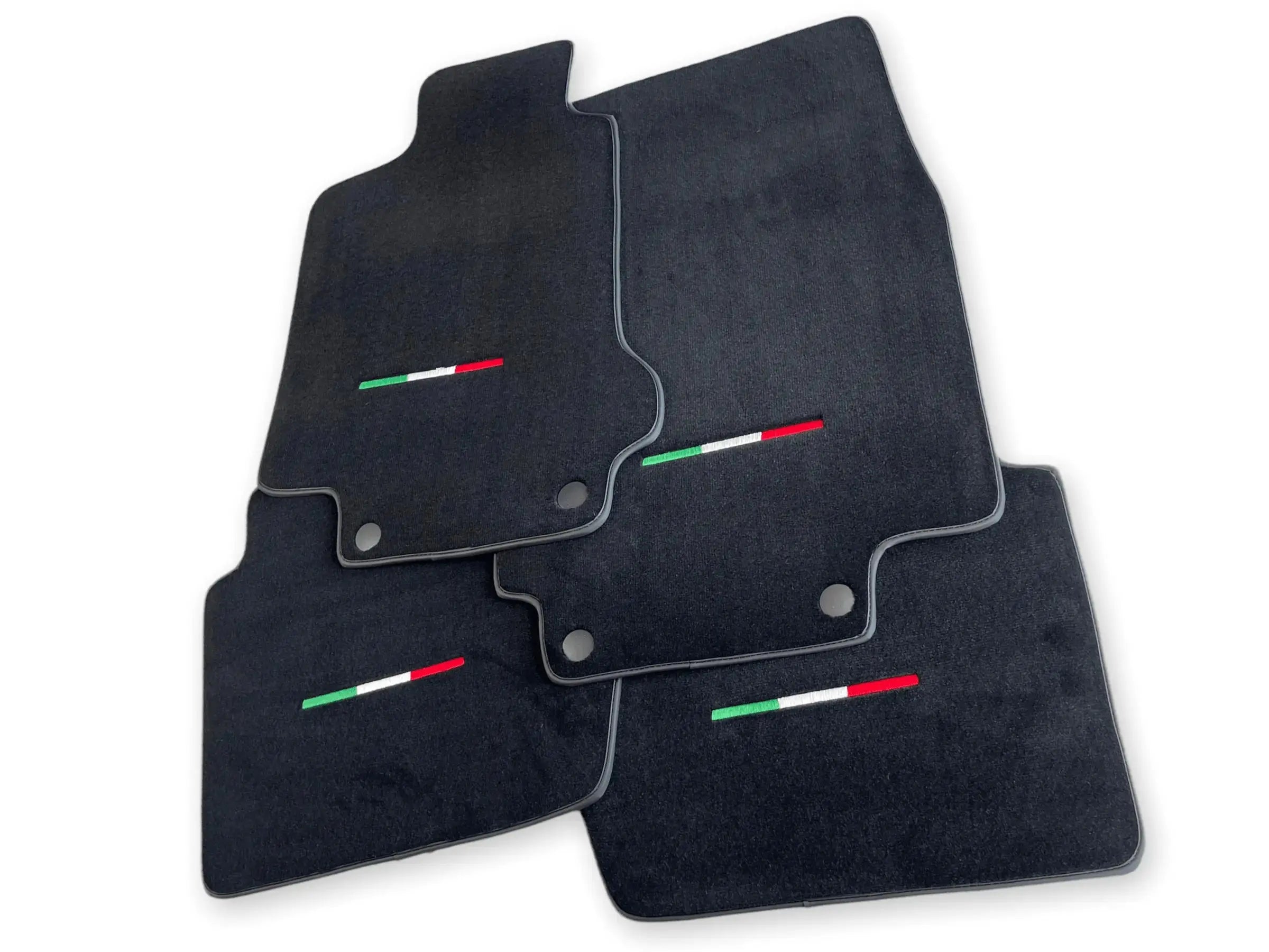 Floor Mats For Maserati GranTurismo Sport (2012-2019) Black IT Edition - AutoWin