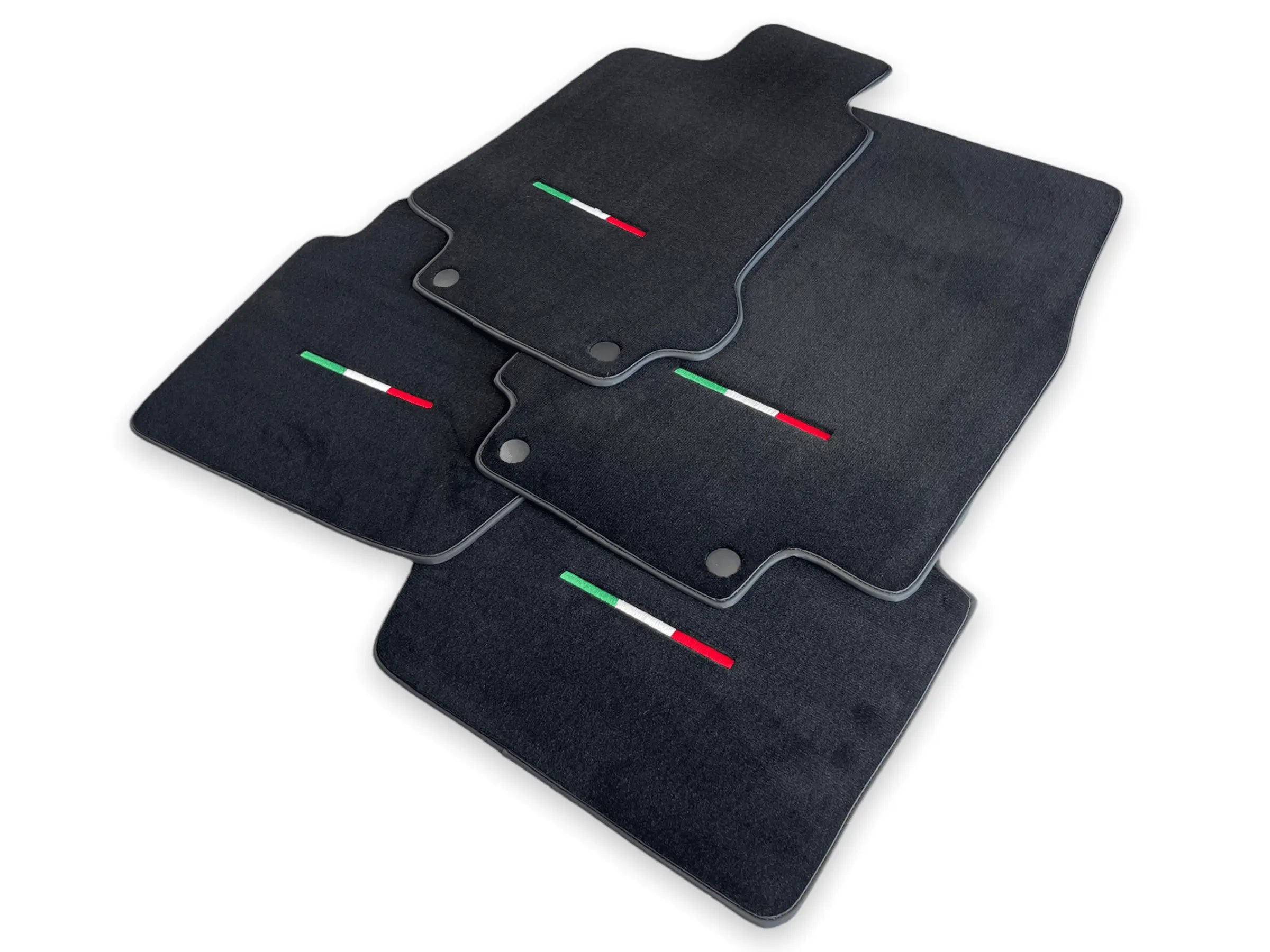 Floor Mats For Maserati GranTurismo Sport (2012-2019) Black IT Edition - AutoWin