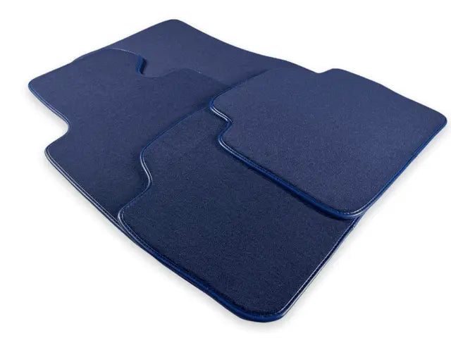 Floor Mats For Rolls Royce Cullinan Rr31 2018-2023 Dark Blue - AutoWin