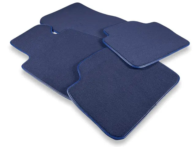 Floor Mats For Rolls Royce Cullinan Rr31 2018-2023 Dark Blue - AutoWin