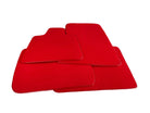 Floor Mats For Rolls Royce Shadow 1965-1977 Red - AutoWin