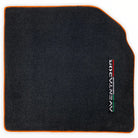 Floor Mats for Lamborghini Aventador | Orange Trim - AutoWin