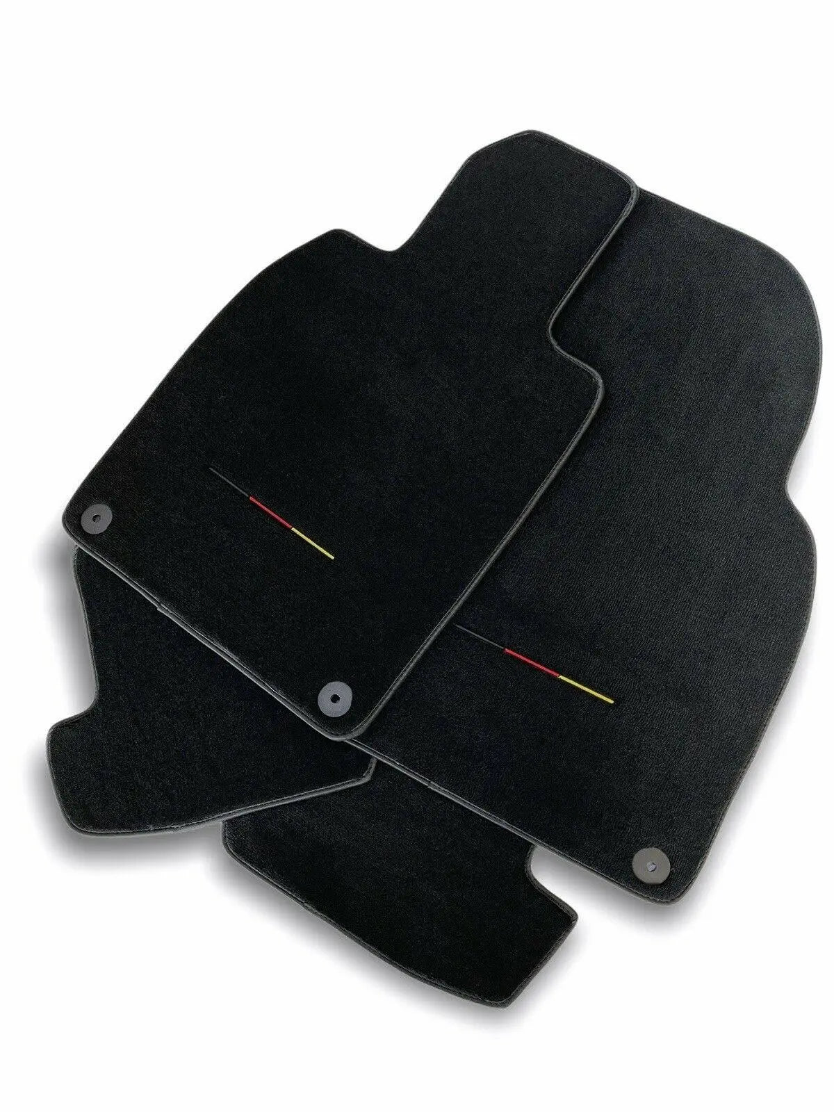 Floor Mats for Porsche Cayenne 2003-2010 Carpet Germany Flag AutoWin - AutoWin