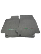 Gray Floor Mats For Maserati GranTurismo MC Stradale (2011-2015) IT Edition - AutoWin