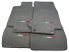 Gray Floor Mats For Maserati GranTurismo MC Stradale (2011-2015) IT Edition - AutoWin