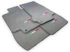 Gray Floor Mats For Maserati GranTurismo MC Stradale (2011-2015) IT Edition - AutoWin