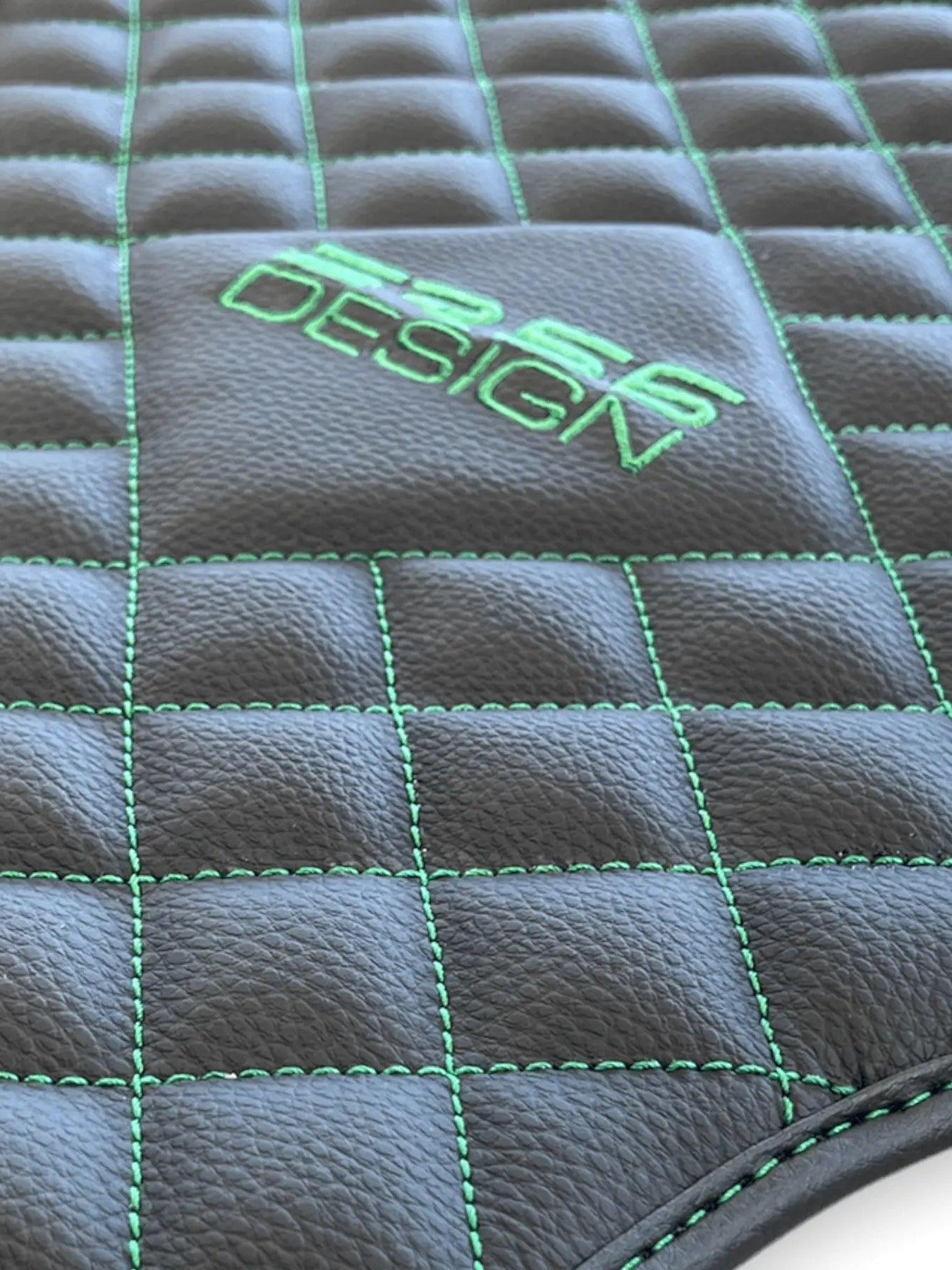 Leather Floor Mats For Aston Martin DB11 (2016–2023) ER56 Design - AutoWin