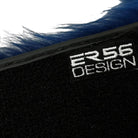 Navy Blue Sheepskin Floor Mats for Rolls Royce Ghost Series II (2021-2024) | ER56 Design