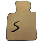 Beige Floor Mats for Mini Cooper / One Electric (2020-2023)