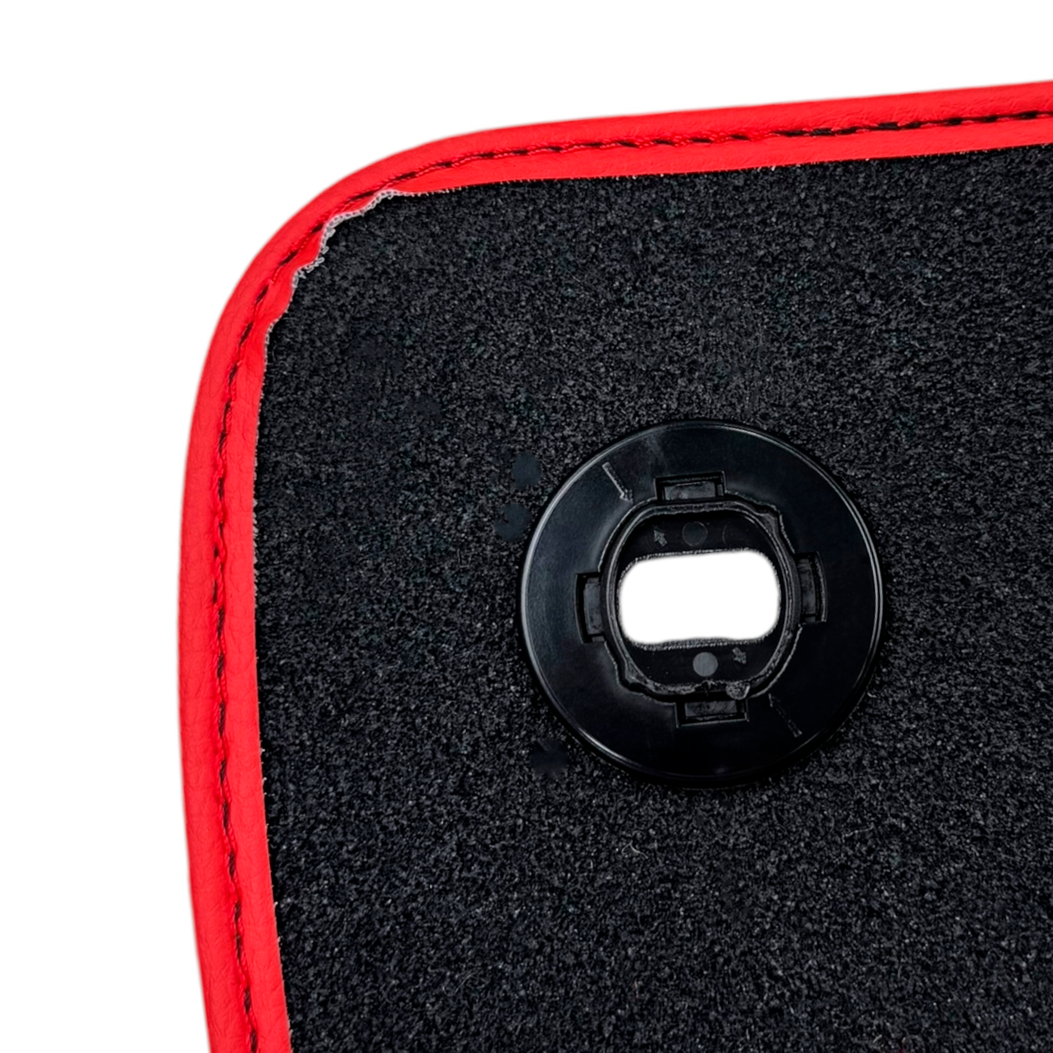 Red Floor Mats for Jaguar S-Type (2002-2008)